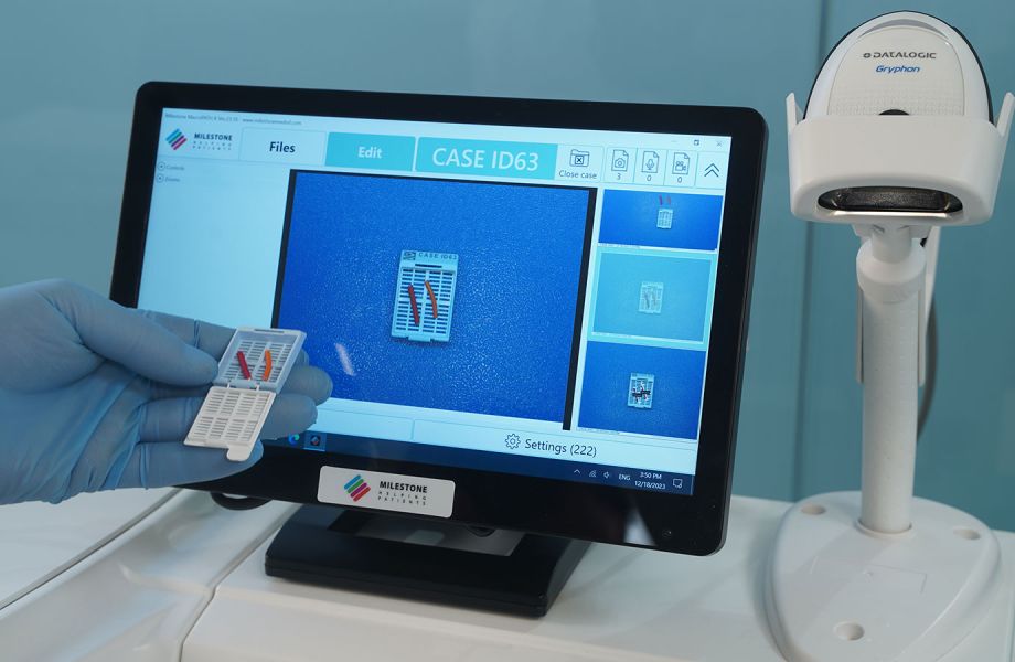 visual check for specimen documentation