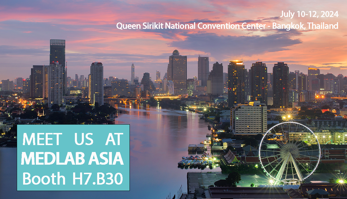 Meet us at Medlab Asia 2024